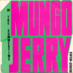 In The Summertime by Mungo Jerry Australian EP picture sleeve
