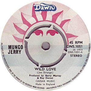 Wild Love Dawn label.